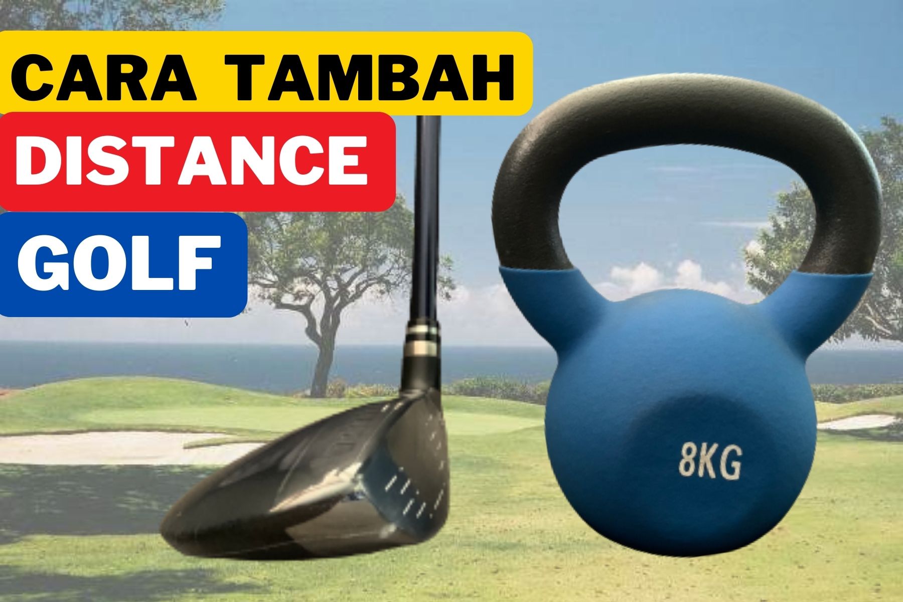 Cara tambah jauh pukulan golf